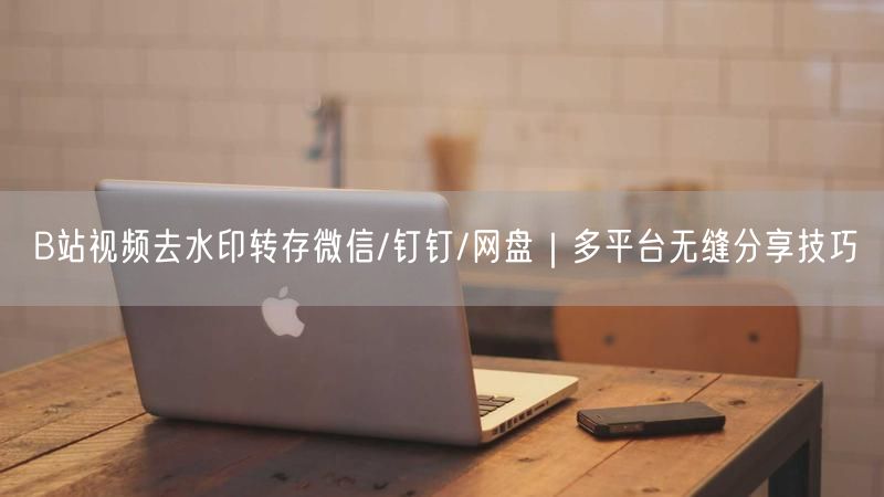 B站视频去水印转存微信/钉钉/网盘｜多平台无缝分享技巧