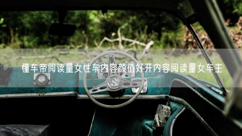 懂车帝阅读量女性车内容颜值好开内容阅读量女车主